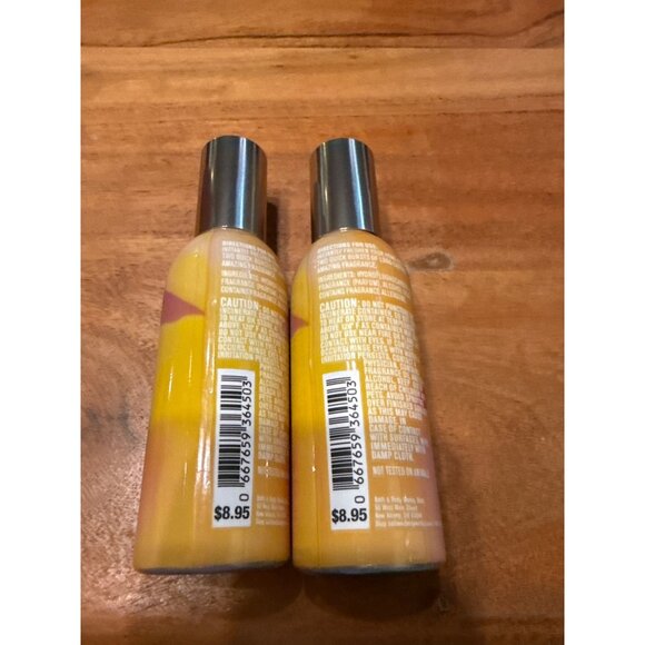 Bath & Body Works Pineapple Mango Concentrated Room Spray 1.5oz Set Of 2  New - Picture 2 of 2